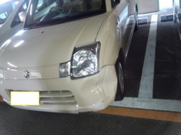 駐車場内の事故