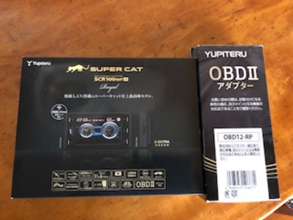 ミラジーノにレーダー探知機を追加