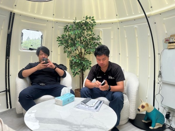 ＡｔｏＺ村のイージードーム完成