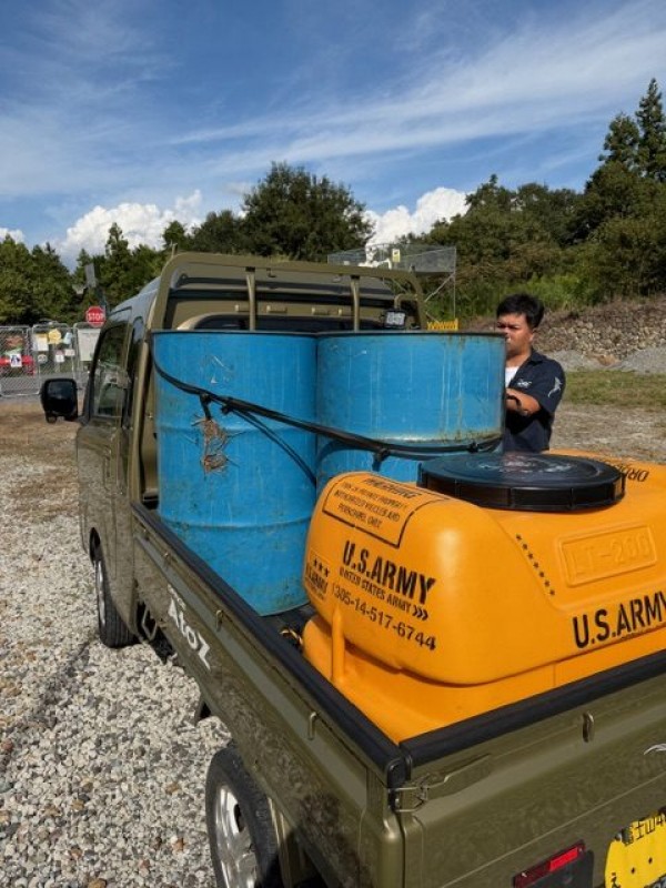 ドラム缶入手と週末の出来事