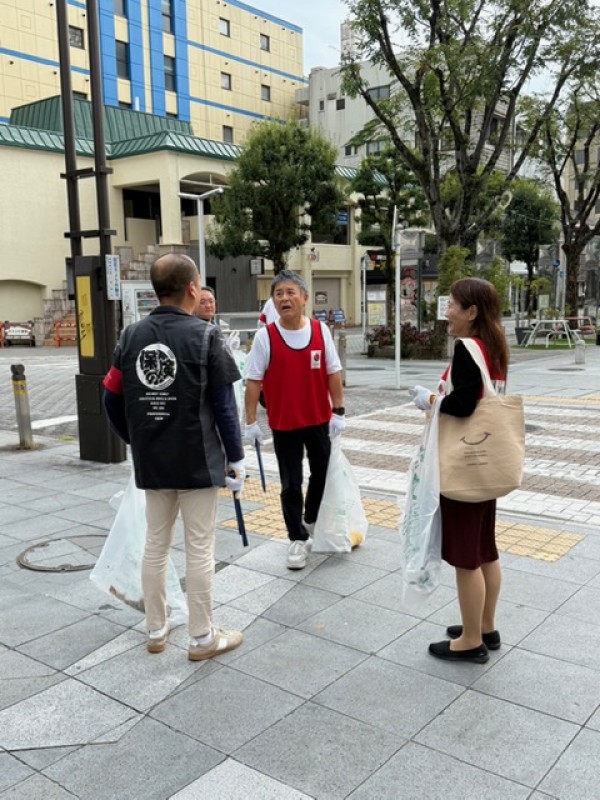 先日の「社会奉仕活動」、つづき