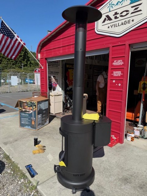 コストコのペレットストーブ