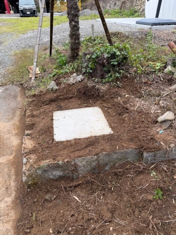 ＡｔｏＺ村で「型枠」を外す